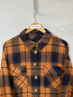 Flannel Shirt Vintage Streetwear F DTCC