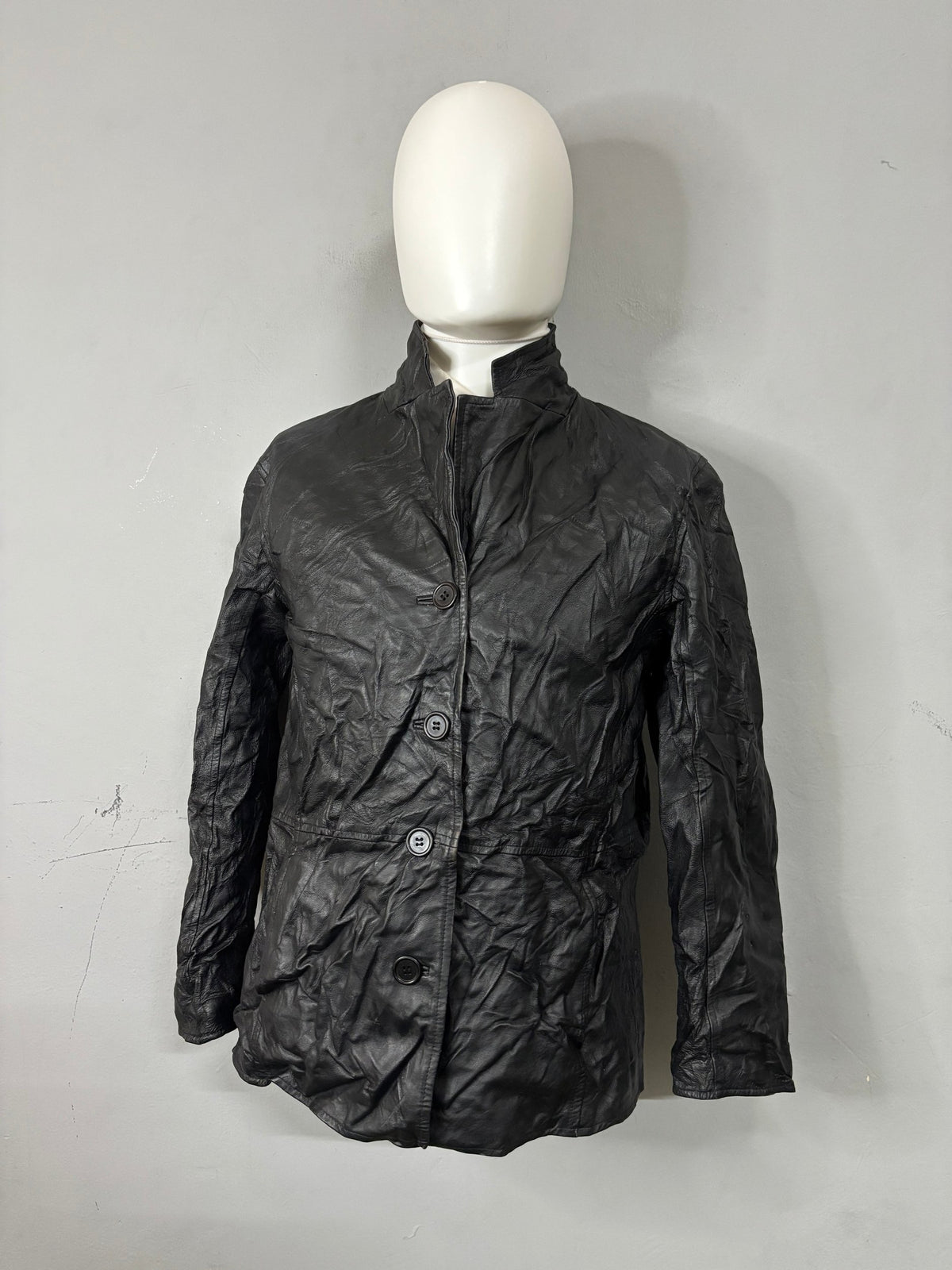 Leather Jackets Vintage Streetwear Heavy