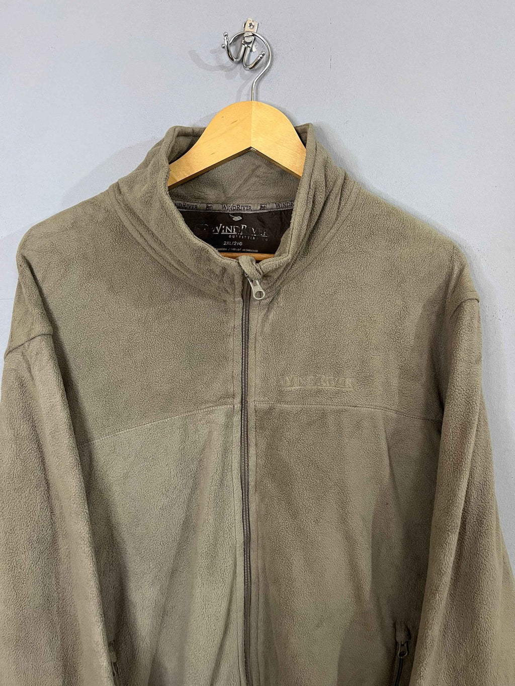 Fleece Jackets Vintage Oversized Windriver