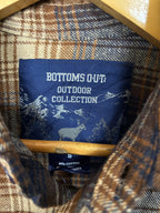 Flannel Shirt Vintage Streetwear Bottoms OUT Outdoor Collection