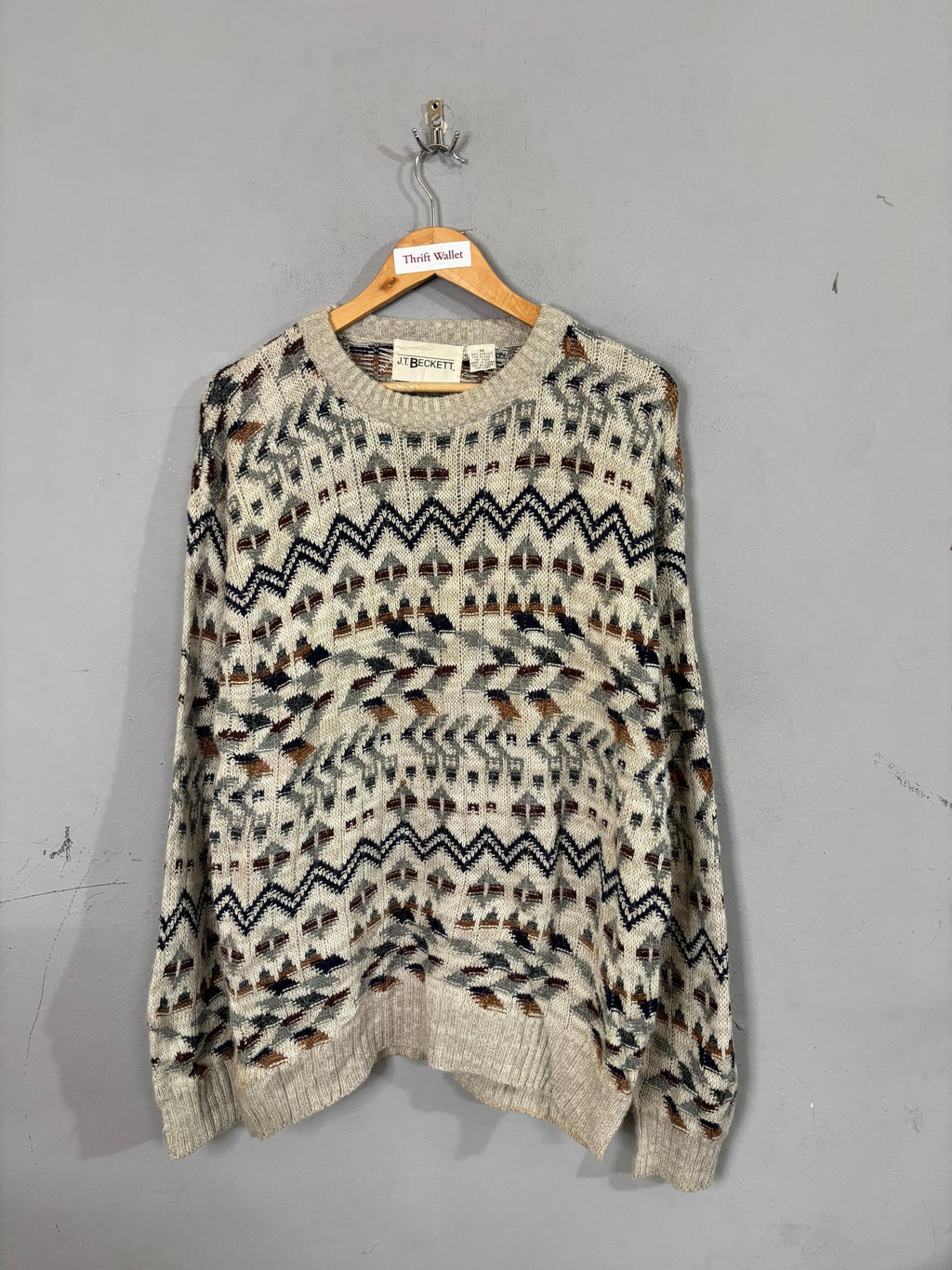 Cardigan Vintage Oversized - JT Beckett