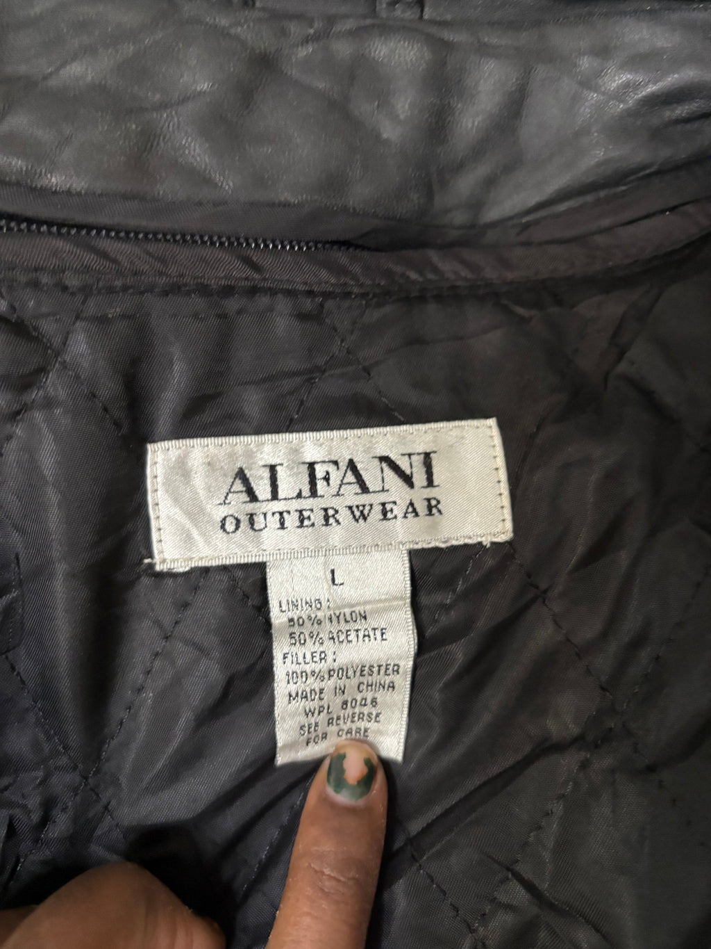 Leather Jackets Vintage Streetwear Oversized Alfani