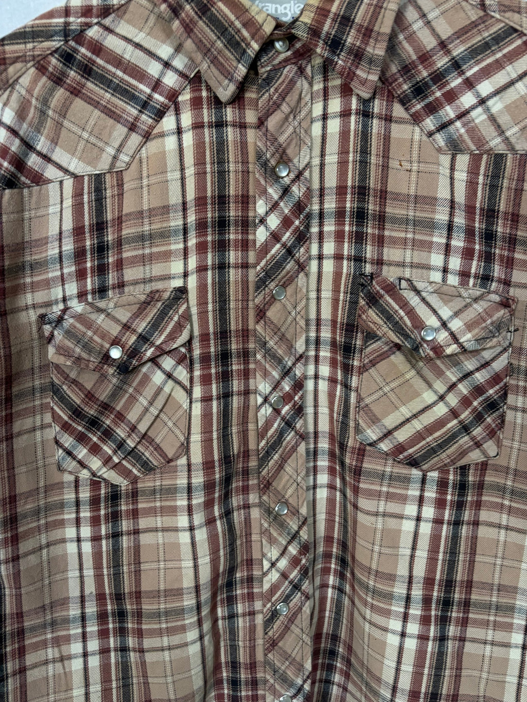 Flannel Shirt Vintage Streetwear Wrangler
