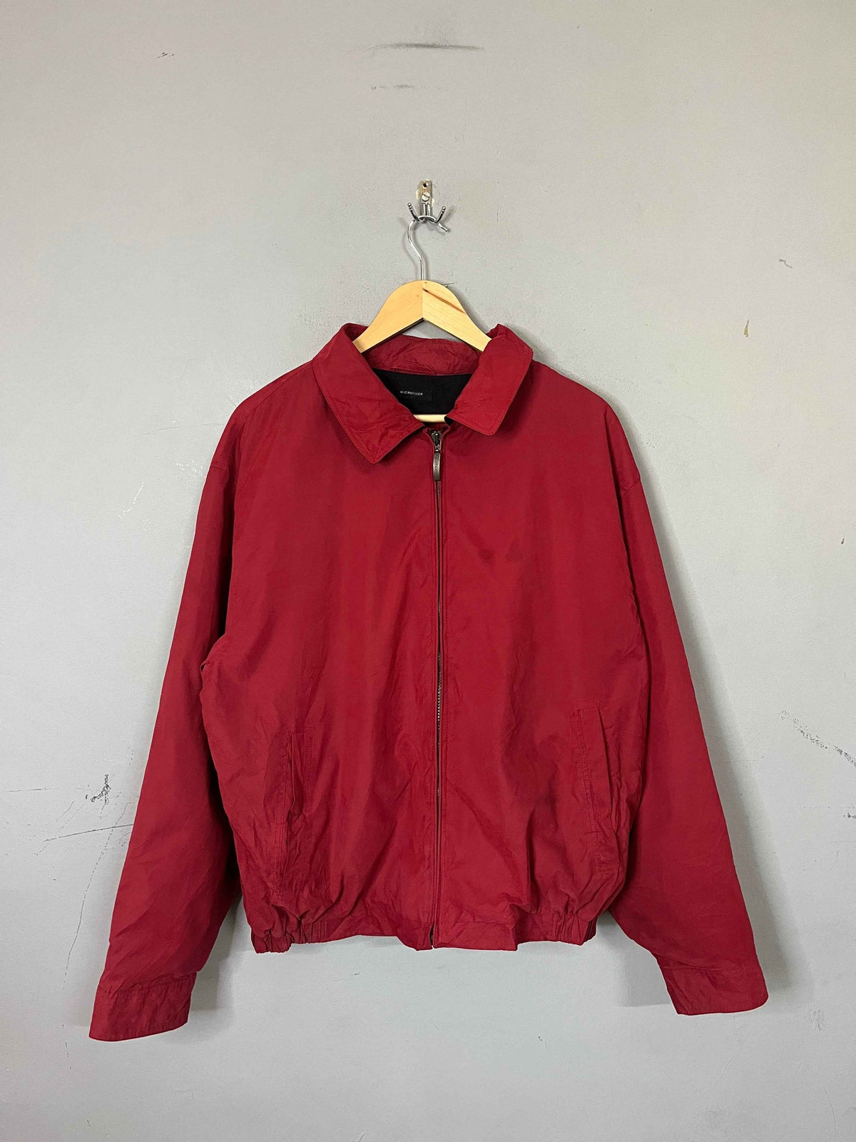 Jacket Vintage Streetwear Oversized Microfiber