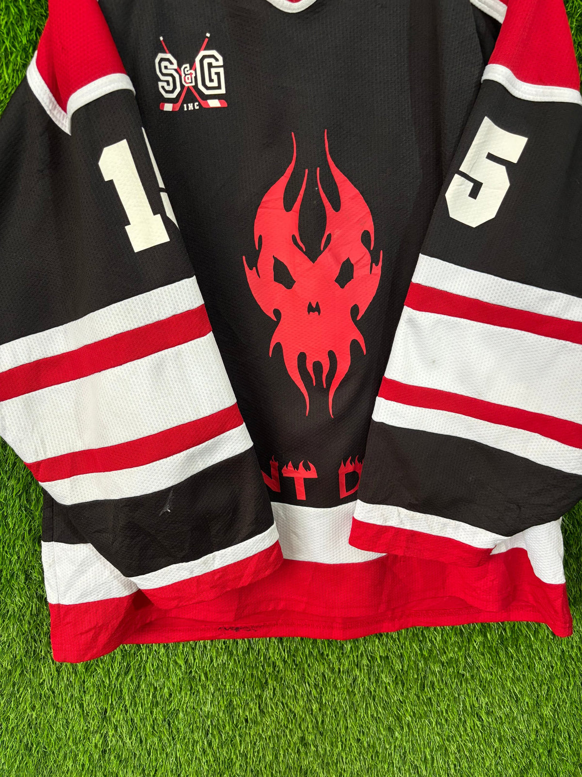 Ice Hockey Jerseys Vintage Streetwear Oversized - Solent Devils