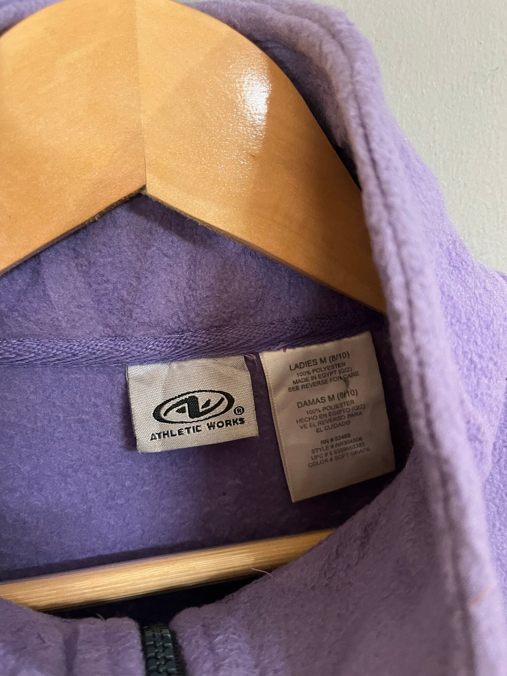 Fleece Jackets Vintage Streetwear Athletic Works