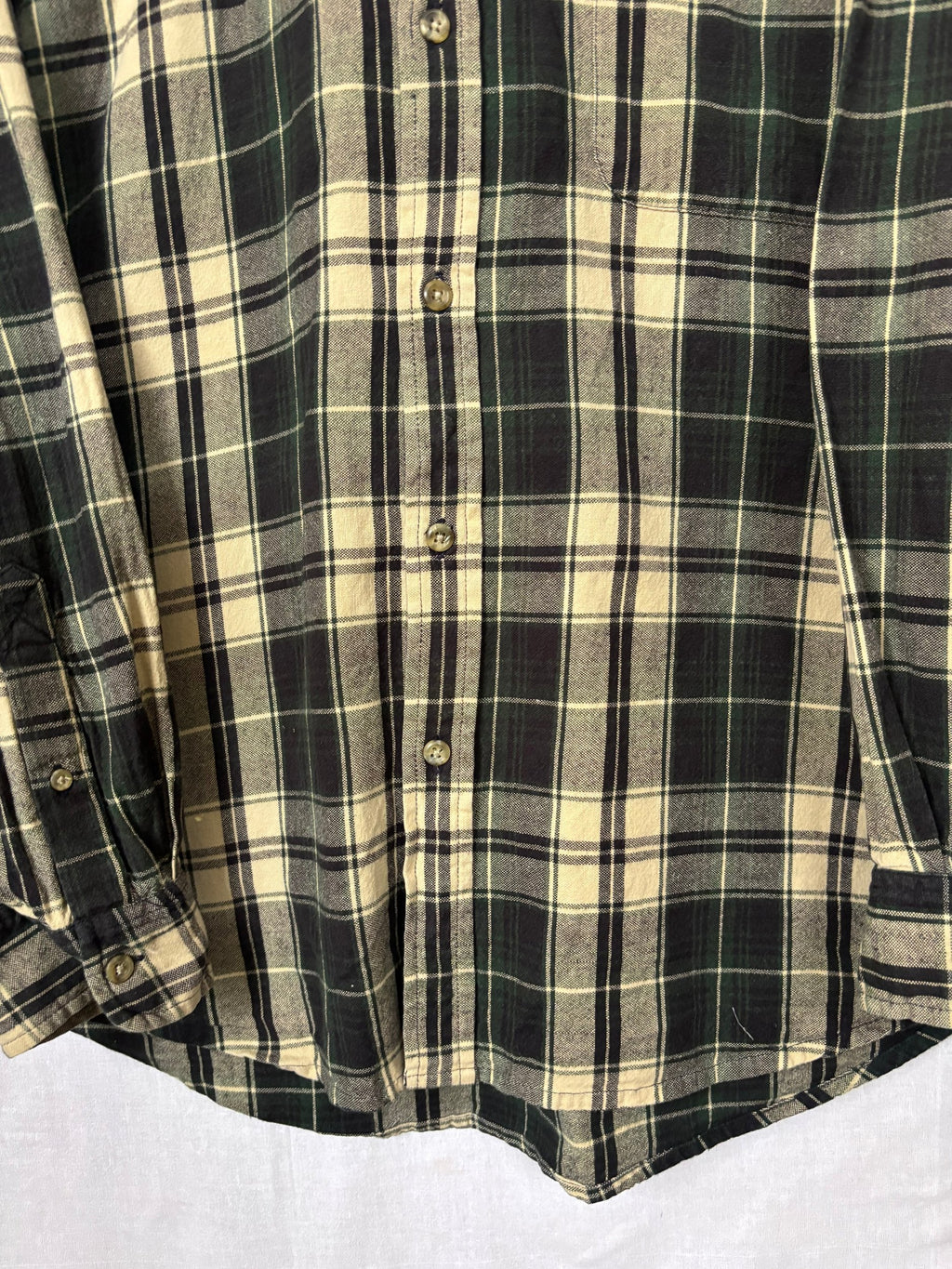 Flannel Shirt Vintage Streetwear Stain Release