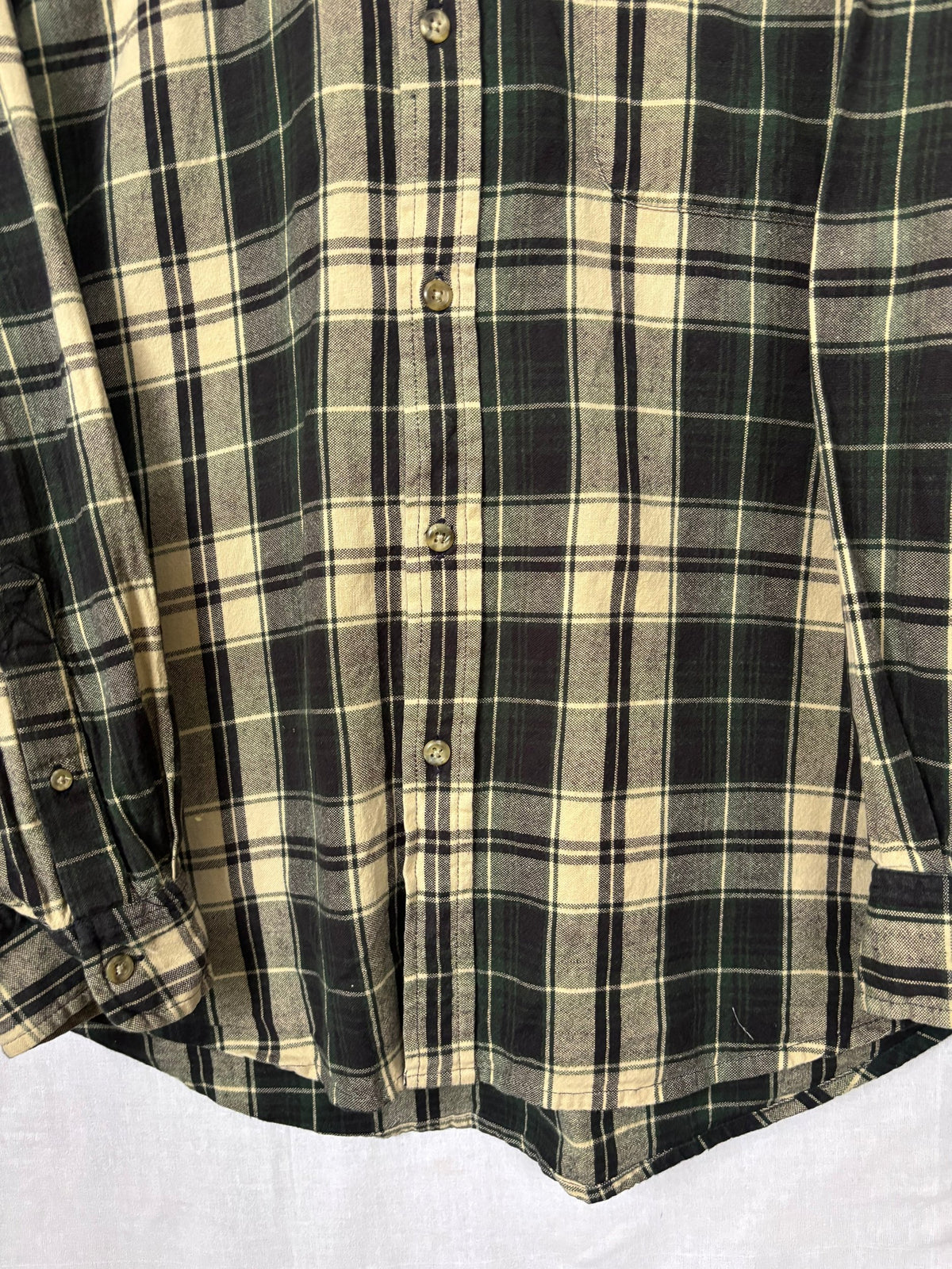 Flannel Shirt Vintage Streetwear Stain Release