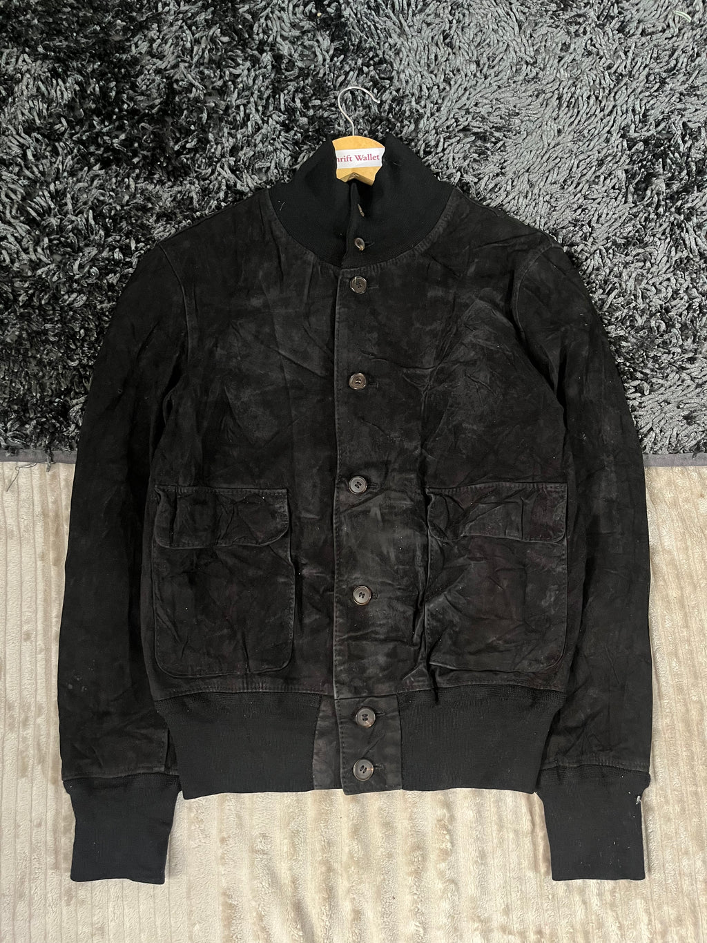 Leather Jackets Vintage Y2K Streetwear - Black