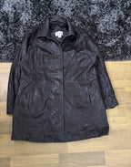 Leather Jackets Vintage Streetwear Oversized Wo