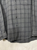 Flannel Shirt Vintage Streetwear IZOD