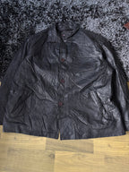 Leather Jackets Oversized Vintage Franklin Allen