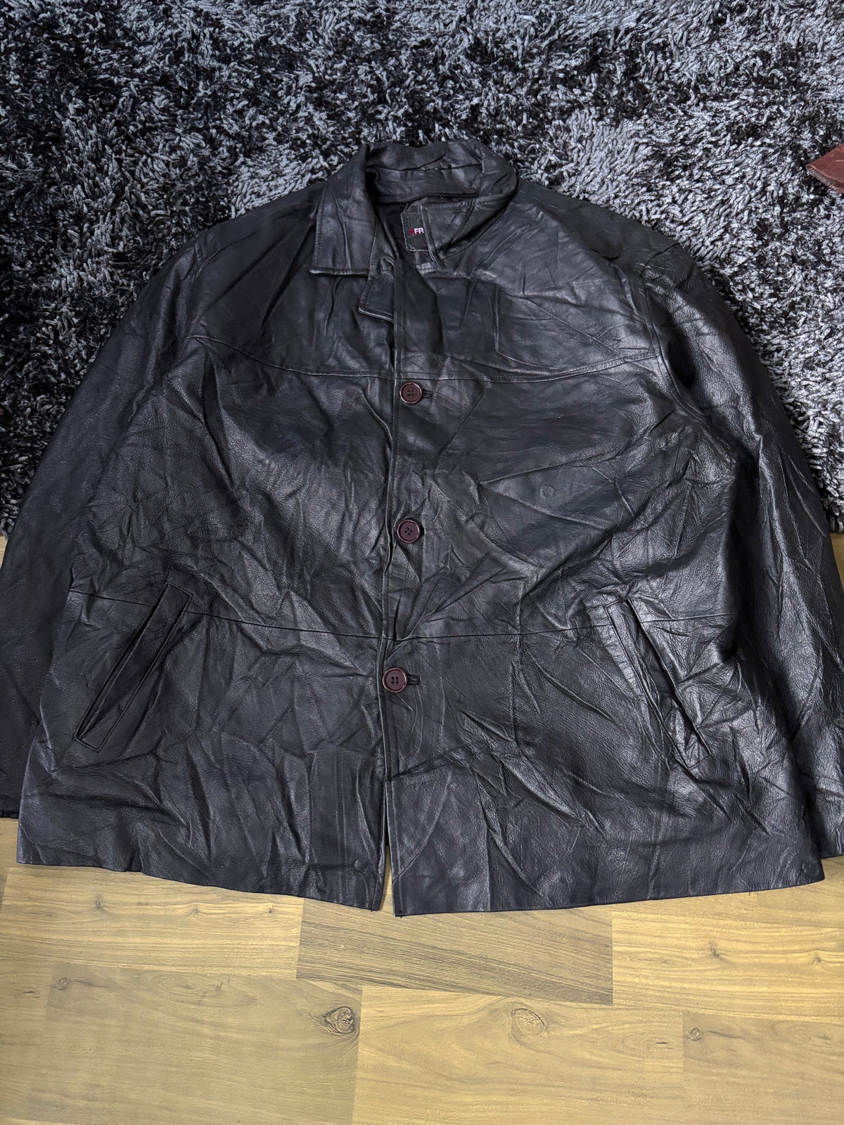 Leather Jackets Oversized Vintage Franklin Allen