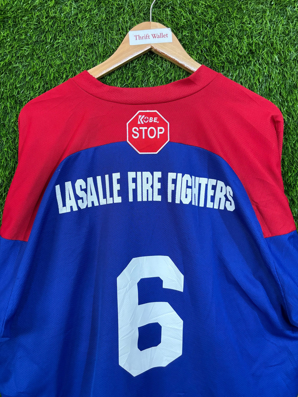 Ice Hockey Jerseys Vintage Streetwear Oversized - Lasalle Sabres 6