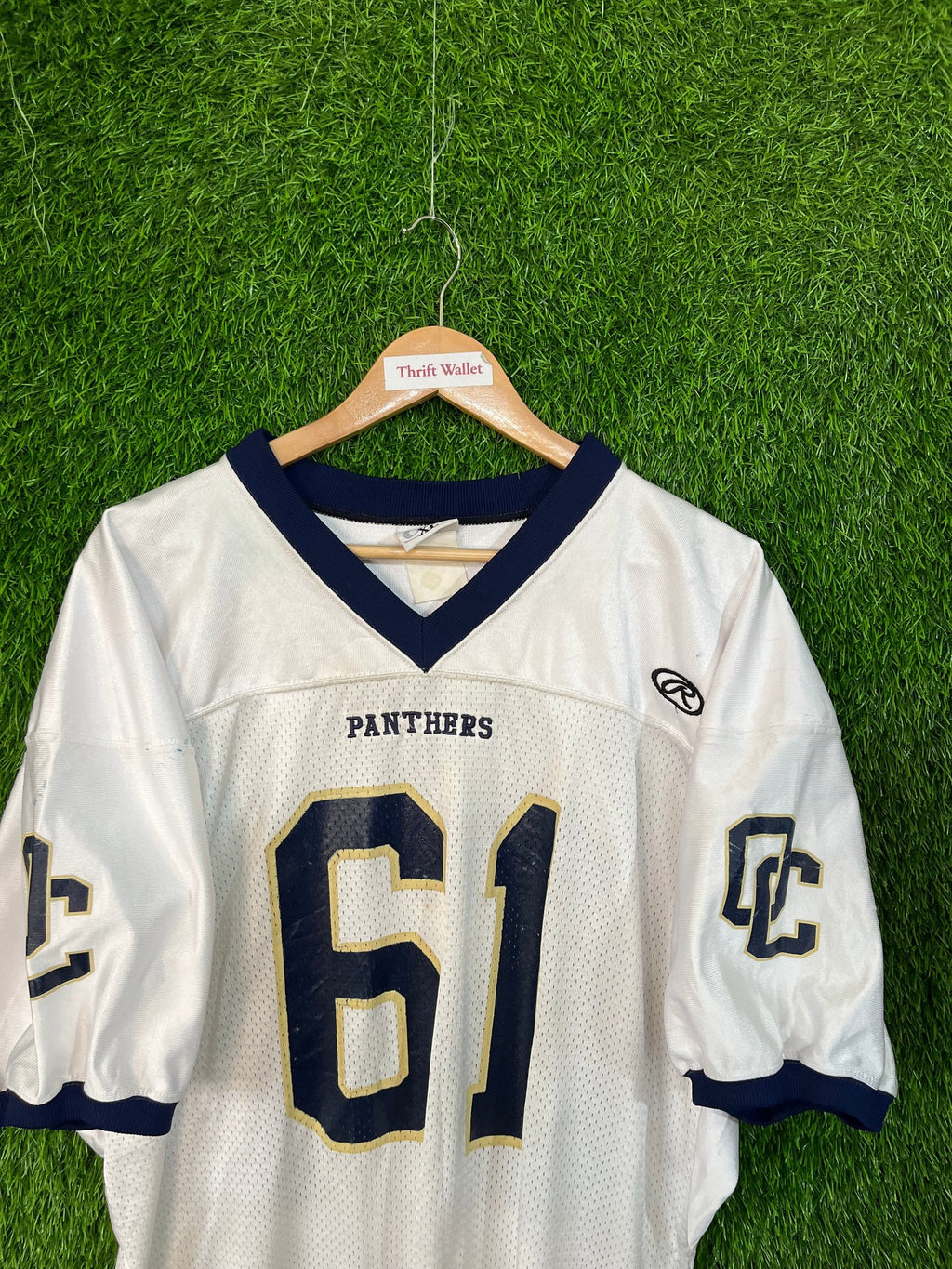 Half Sleeve Jerseys Vintage Retro / Throwback Y2K - Panthers 61