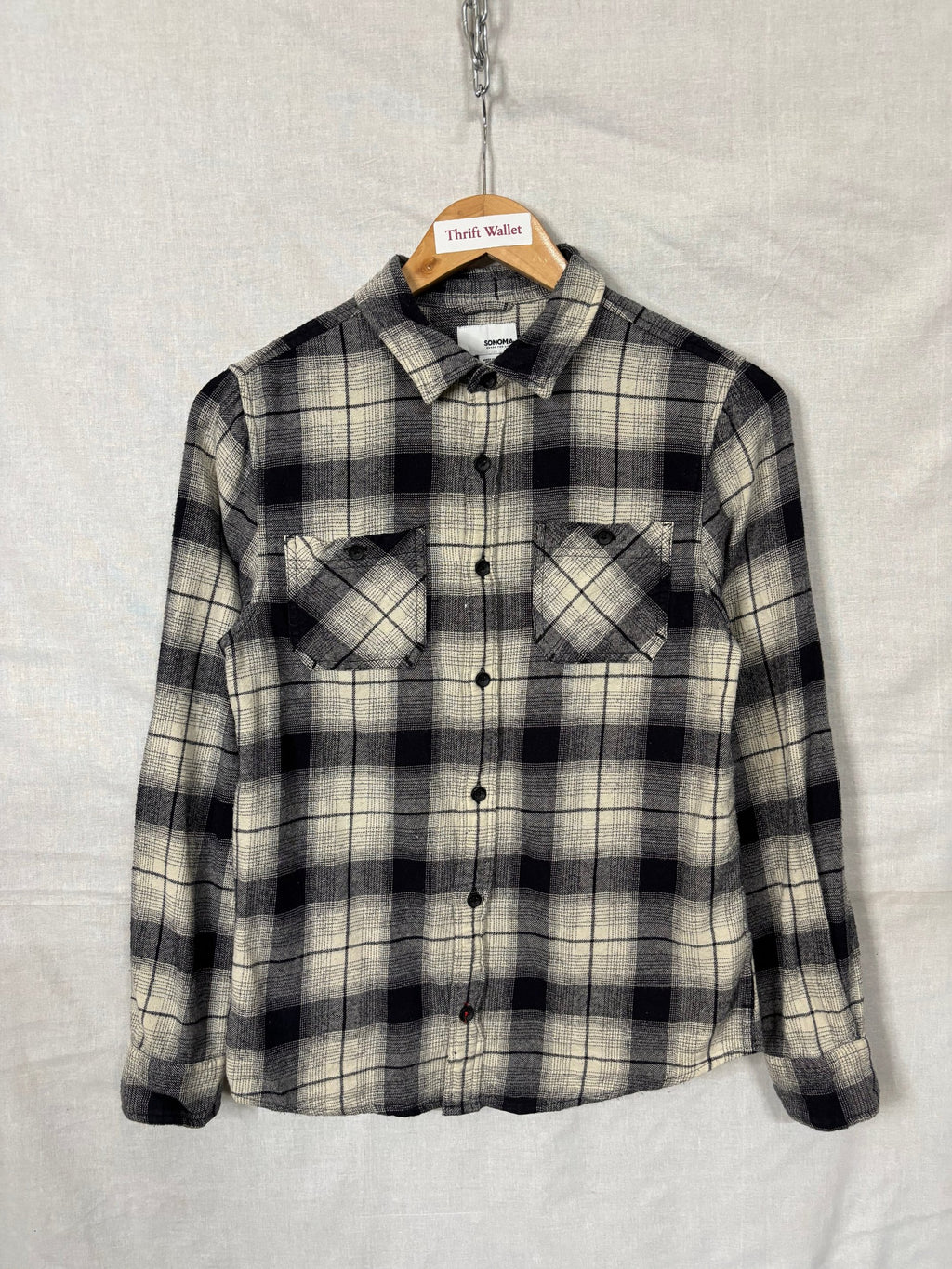 Flannel Shirt Vintage Streetwear Sonoma