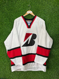 Ice Hockey Jerseys Vintage Streetwear Oversized - Bridgestone 10
