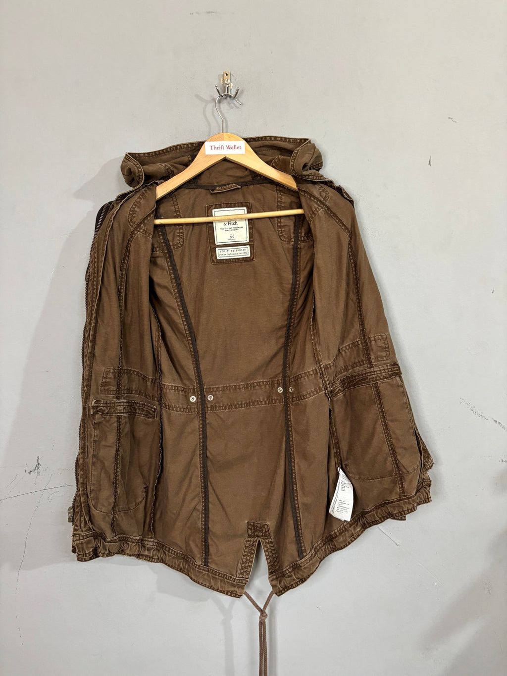 Jacket Vintage Oversized - Abercrombie s Fitch