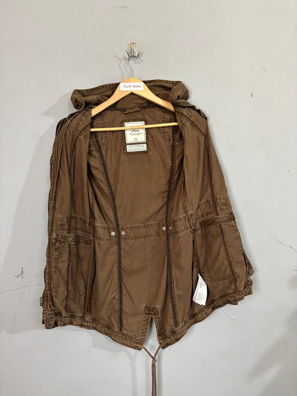 Jacket Vintage Oversized - Abercrombie s Fitch