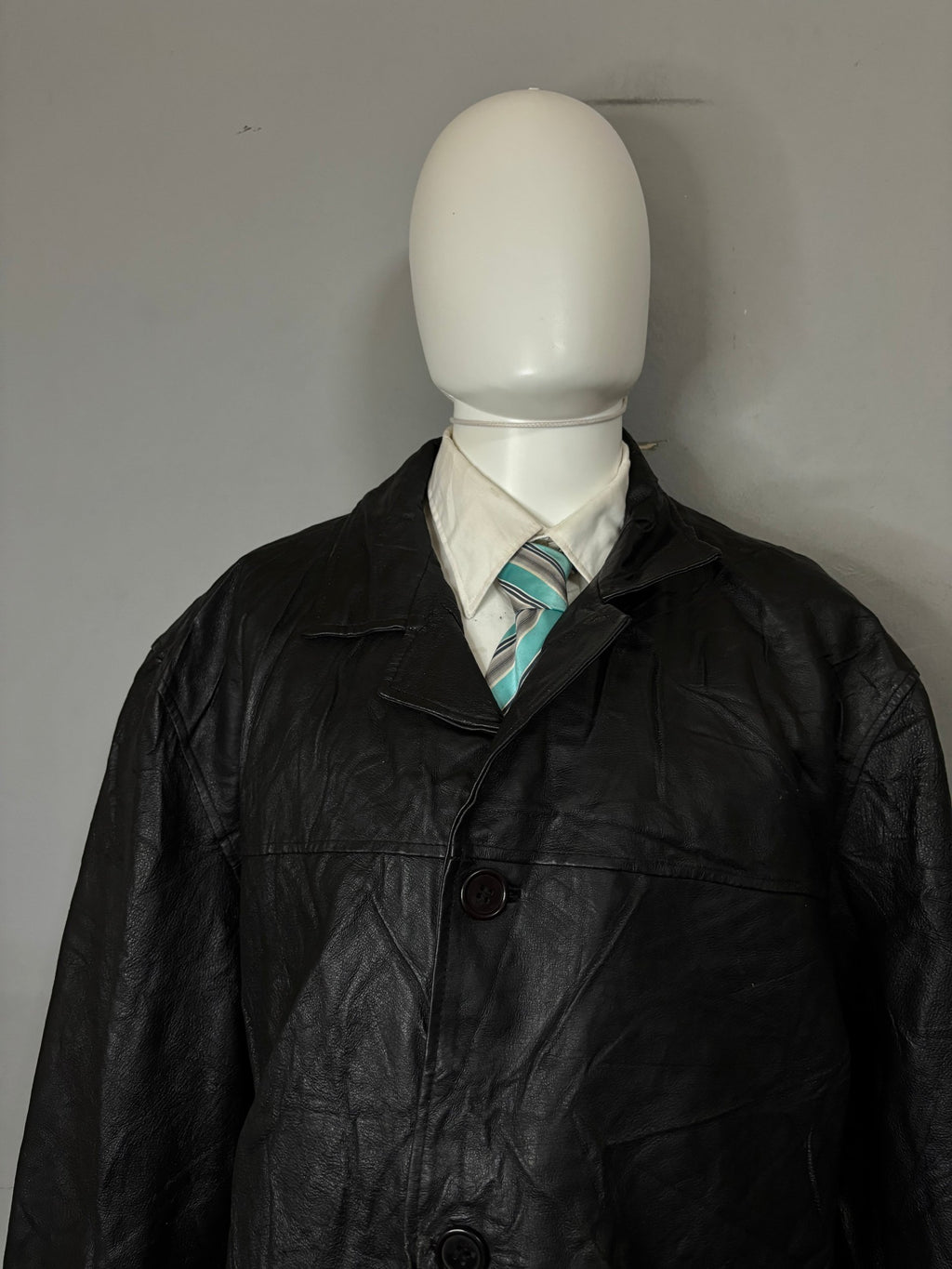Leather Jackets Oversized Vintage Franklin Allen