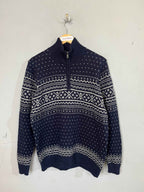 Cardigan Vintage Streetwear - Nordic Fairisle Uniqlo