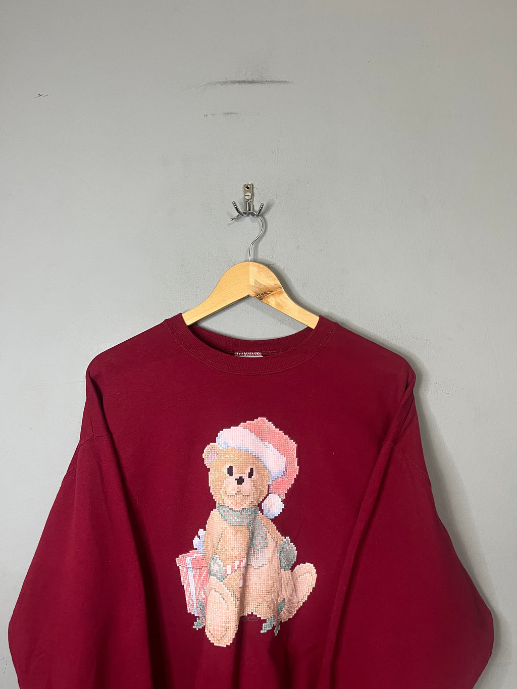 Sweatshirts Vintage Streetwear Christmas teddy