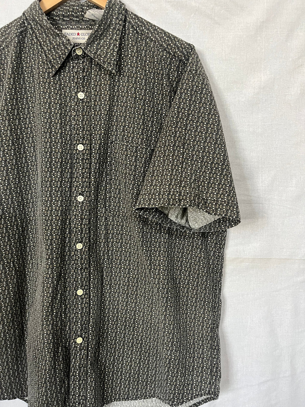 Half Sleeve Shirts Vintage Streetwear Fanded Glory