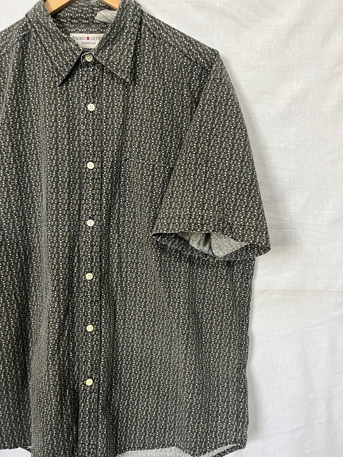 Half Sleeve Shirts Vintage Streetwear Fanded Glory