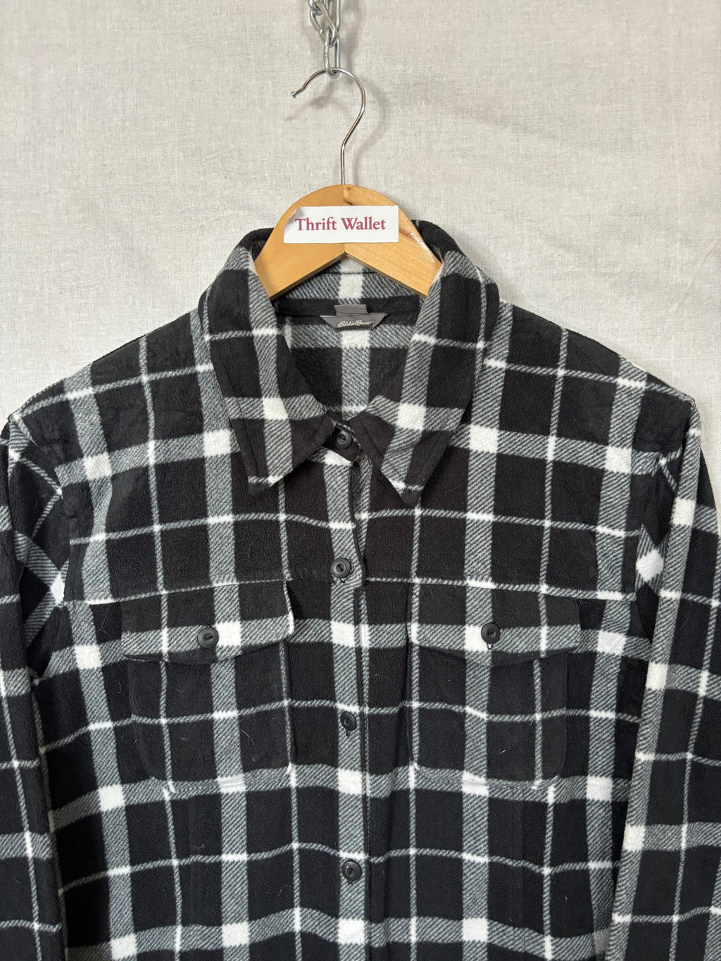 Flannel Shirt Vintage Streetwear Eddie Bauer