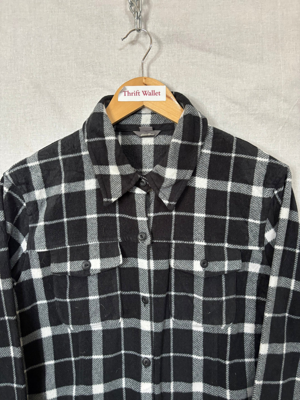 Flannel Shirt Vintage Streetwear Eddie Bauer