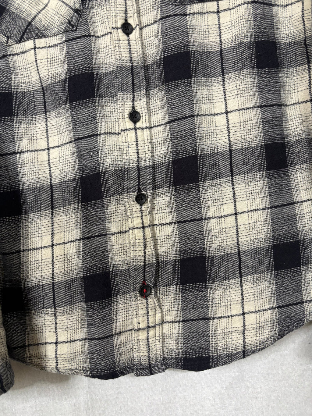 Flannel Shirt Vintage Streetwear Sonoma