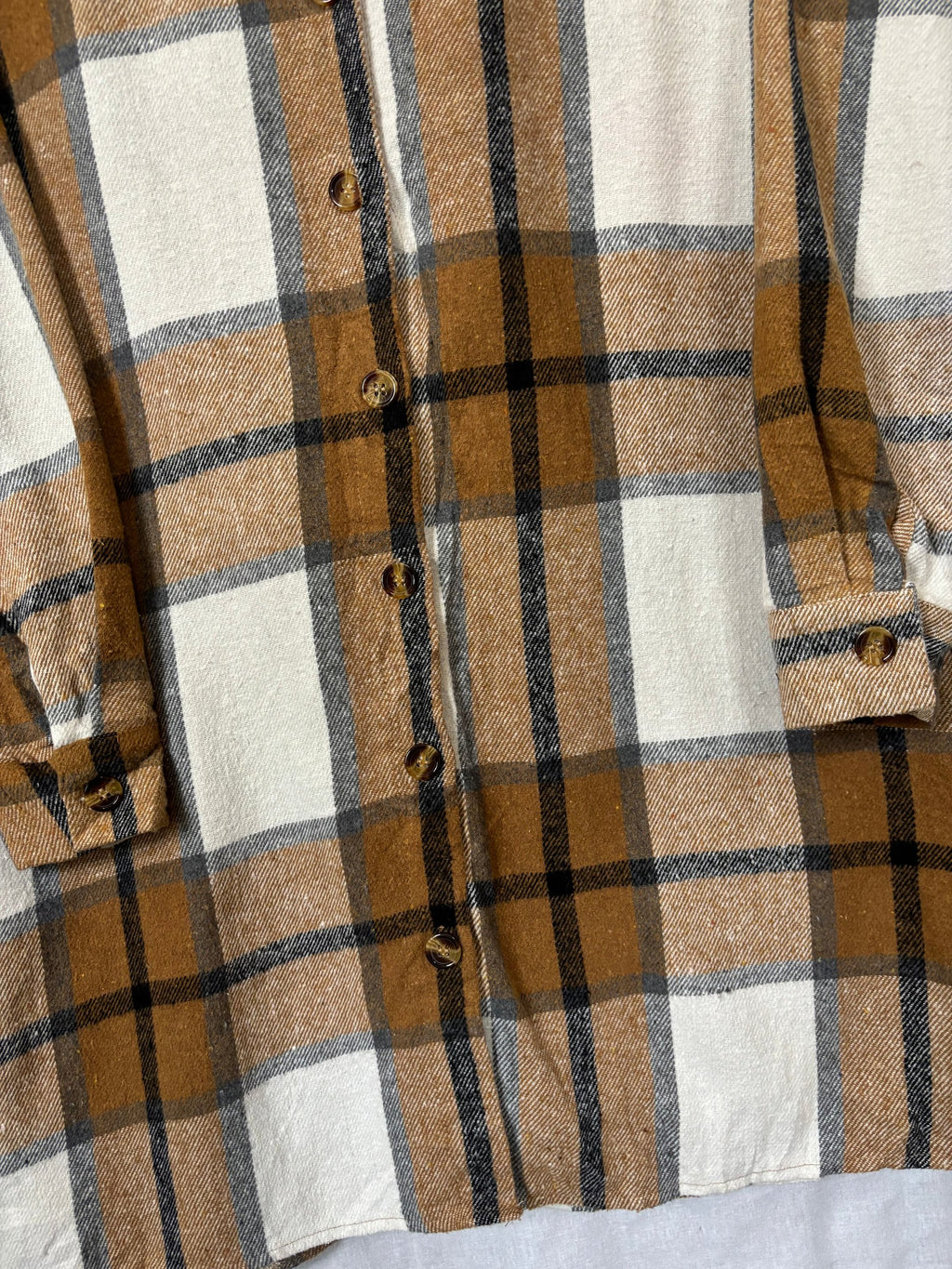 Flannel Shirt Vintage Streetwear Shien