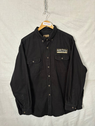 Flannel Shirt Vintage Streetwear Harley Dauidson