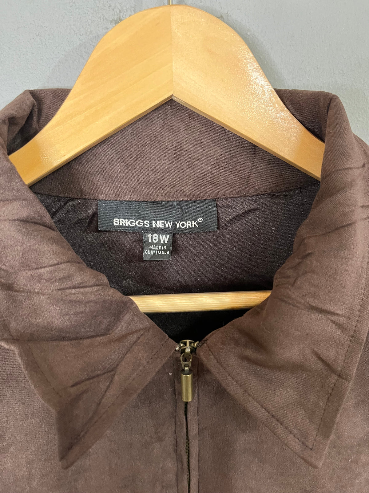 Jacket Vintage Streetwear Briggs New York