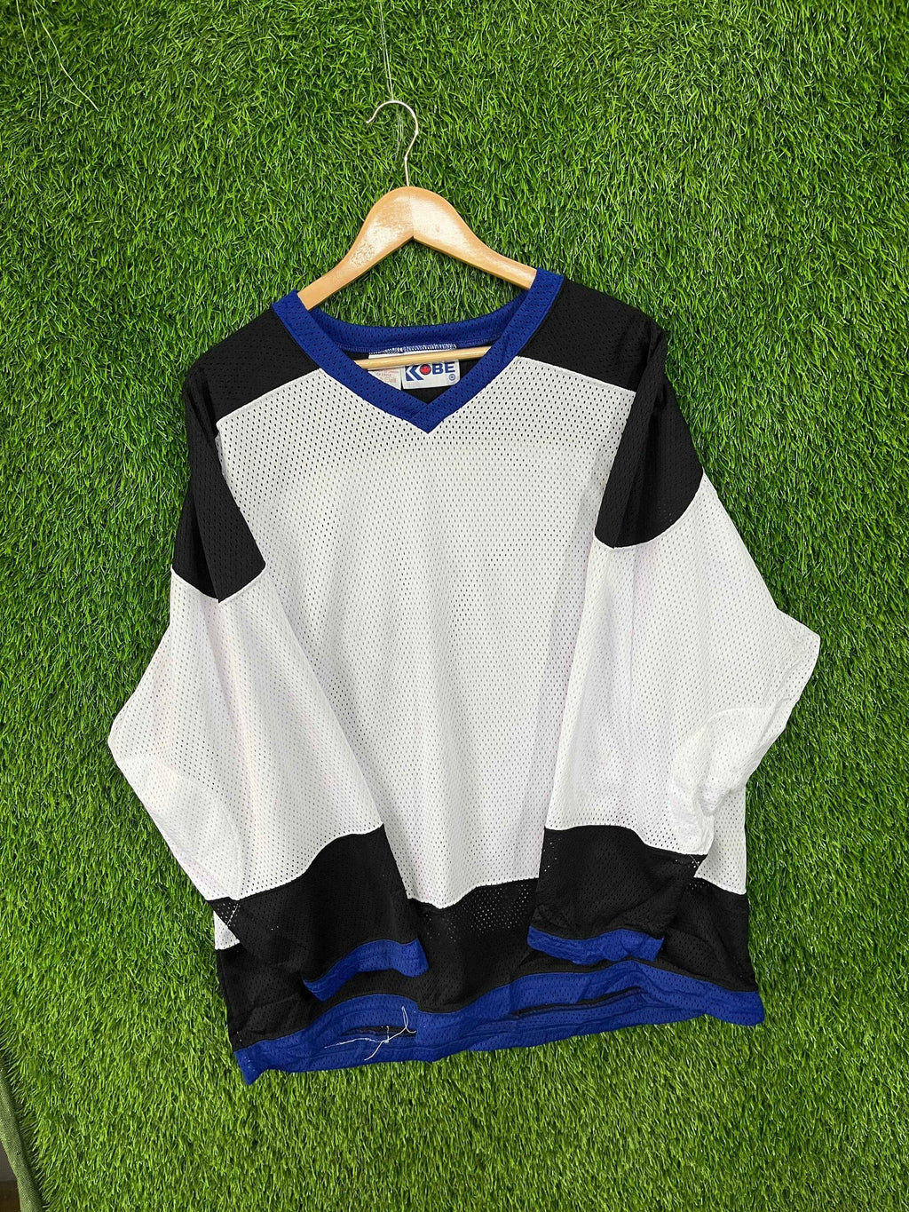 Ice Hockey Jerseys Oversized Streetwear Kobe Plain White