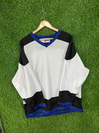 Ice Hockey Jerseys Oversized Streetwear Kobe Plain White