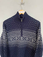 Cardigan Vintage Streetwear - Nordic Fairisle Uniqlo