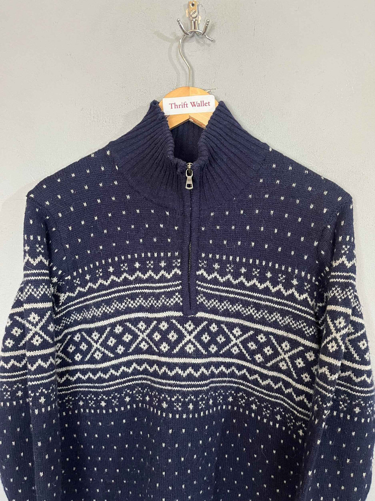 Cardigan Vintage Streetwear - Nordic Fairisle Uniqlo