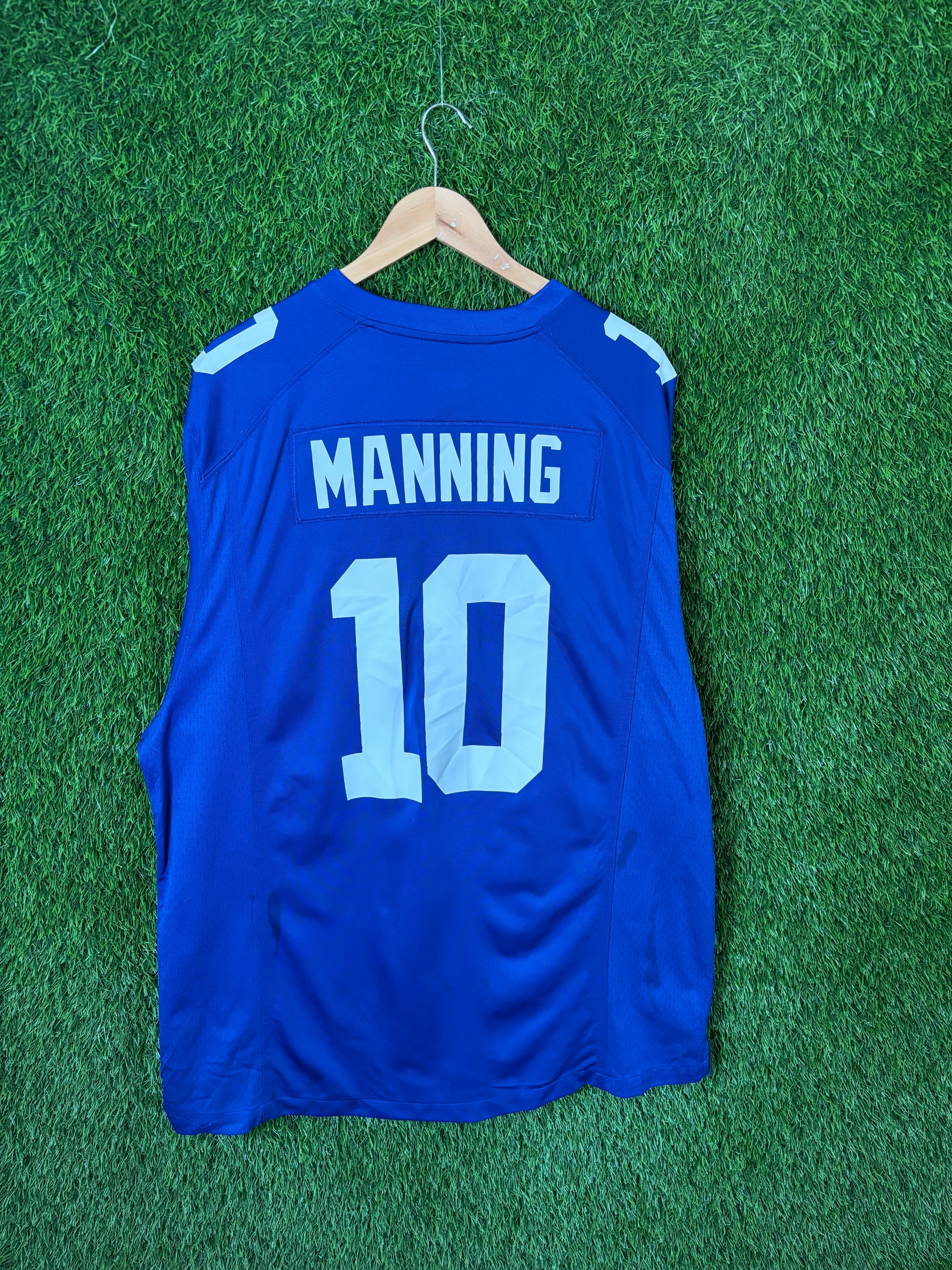Half Sleeve Jerseys Vintage Streetwear Manning 10