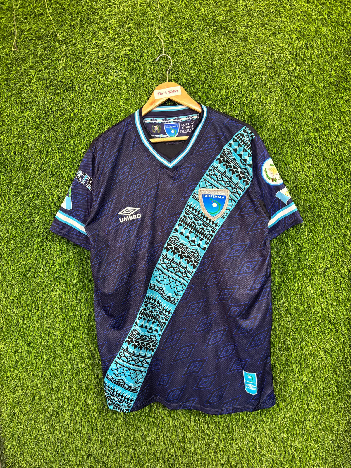 Football Vintage Retro / Throwback Y2K - Guatemala Umbro