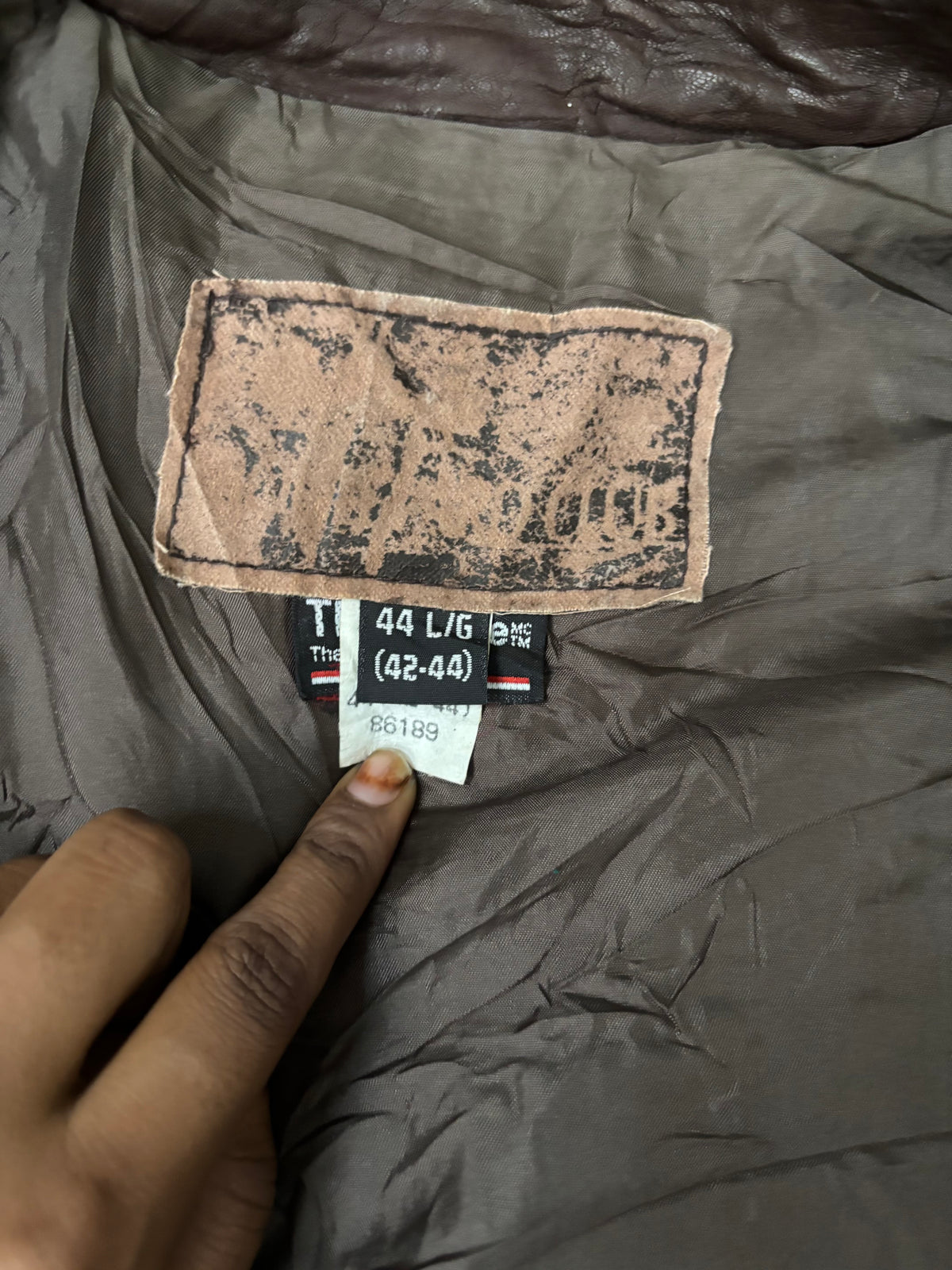 Leather Jackets Oversized Vintage Thinsulate