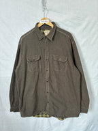 Flannel Shirt Vintage Streetwear Red Head