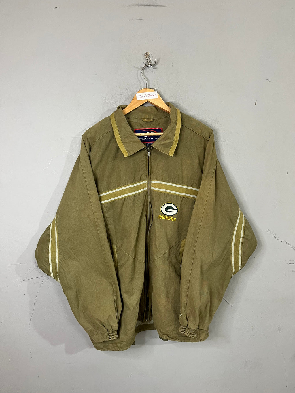 Jacket Oversized Vintage Green bay Packers Proplayer