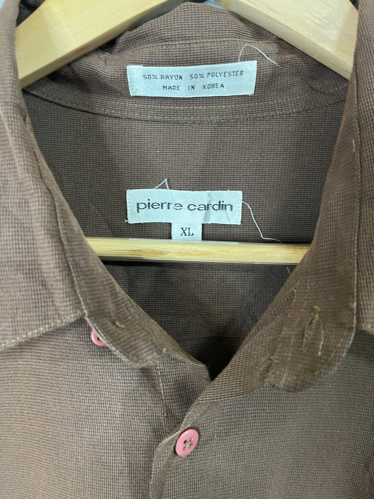 Full Sleeve Shirts Vintage Oversized Pierre Cardin