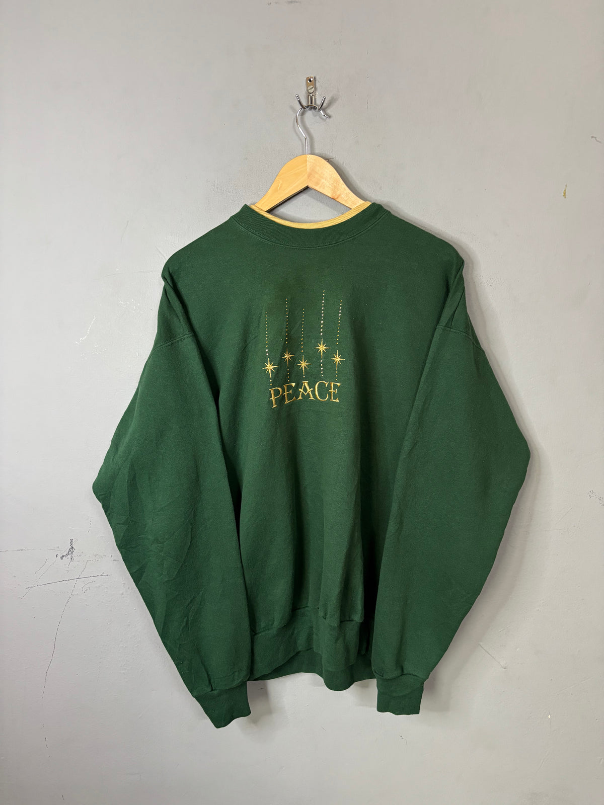 Sweatshirt Vintage Streetwear Peace