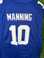 Half Sleeve Jerseys Vintage Streetwear Manning 10