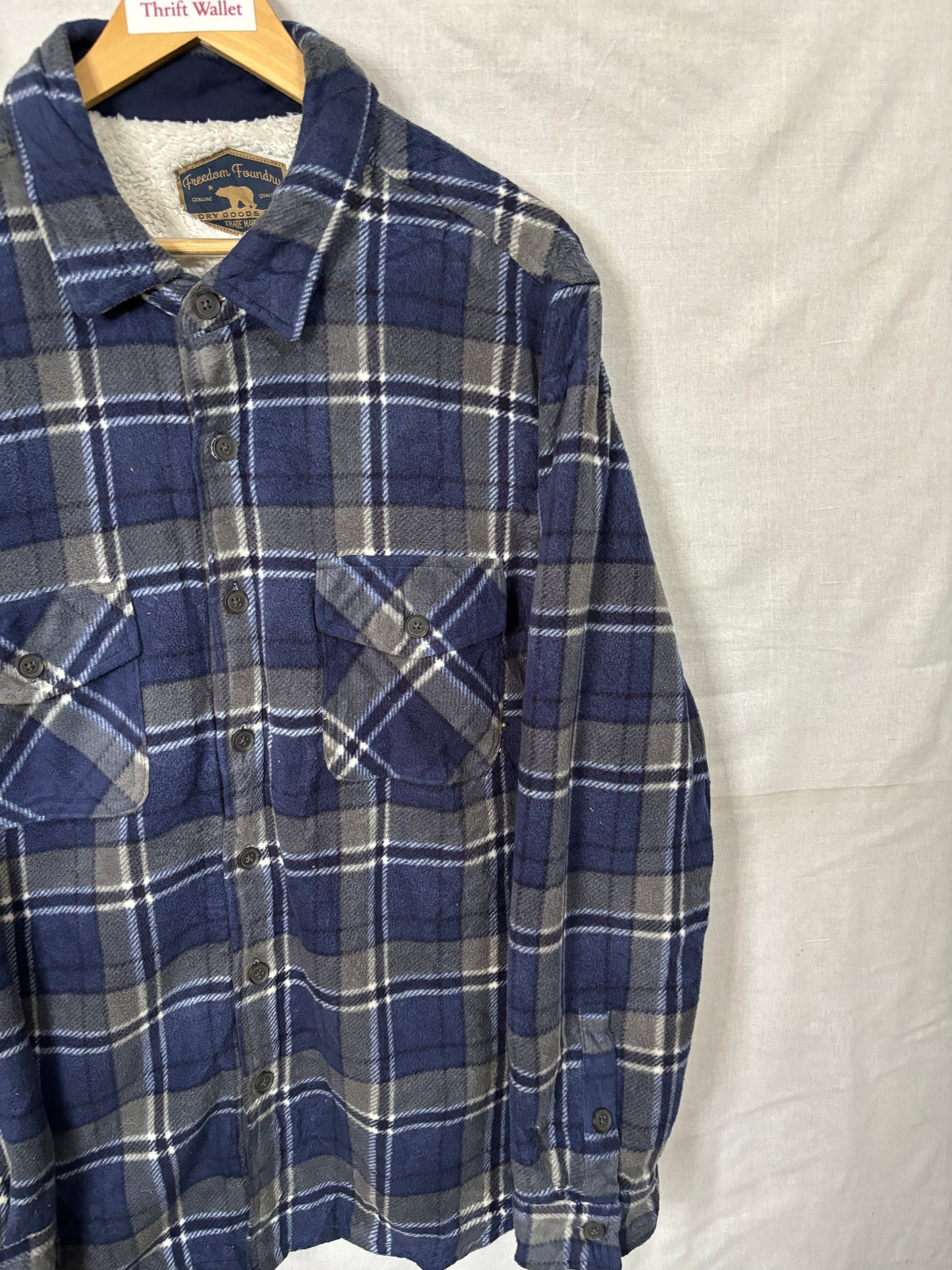 Flannel Shirt Vintage Streetwear Freedom Foundry