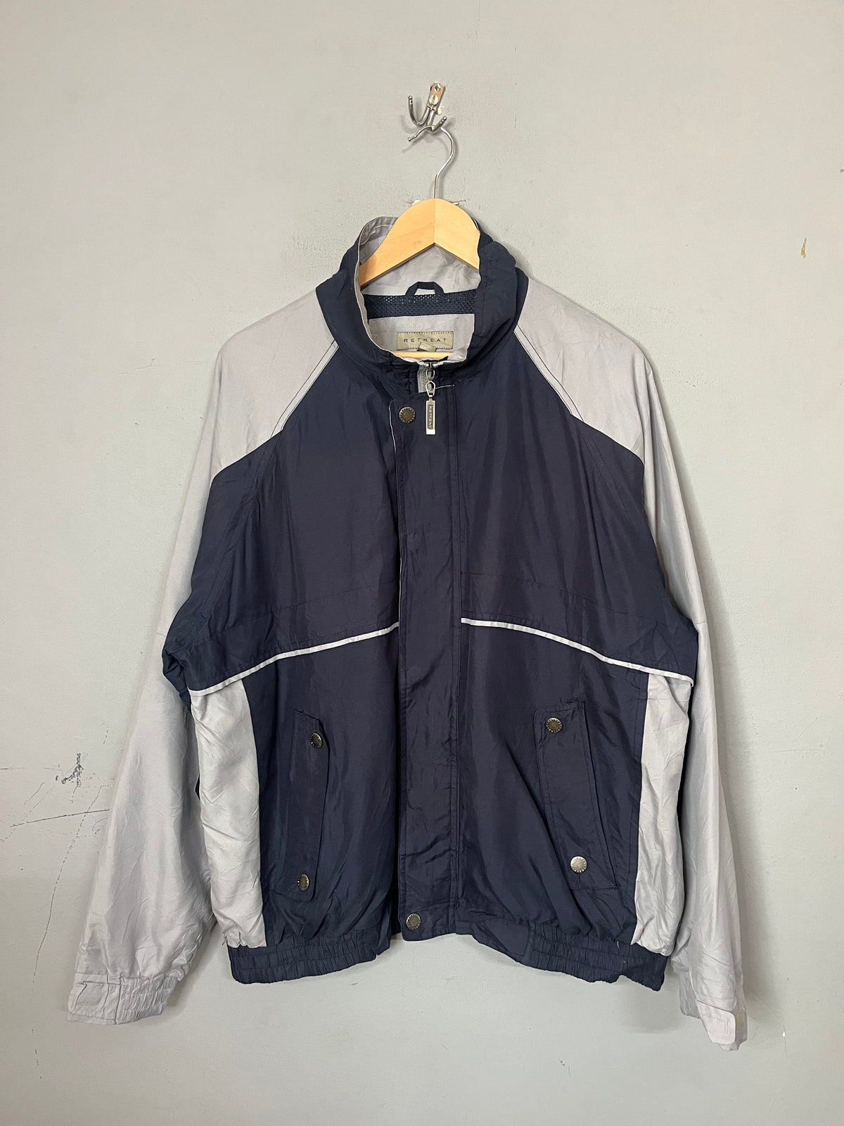 Windbreakers Vintage Streetwear Oversized Retreat