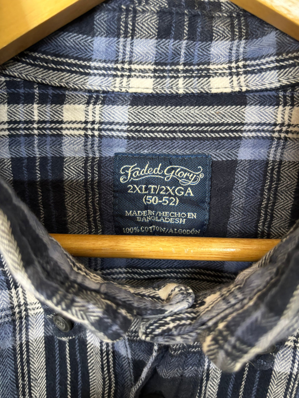 Flannel Shirt Vintage Streetwear Faded Glory