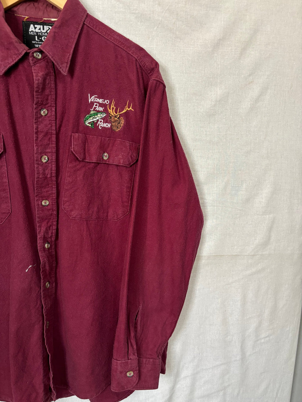 Flannel Shirt Vintage Streetwear Men Hommes